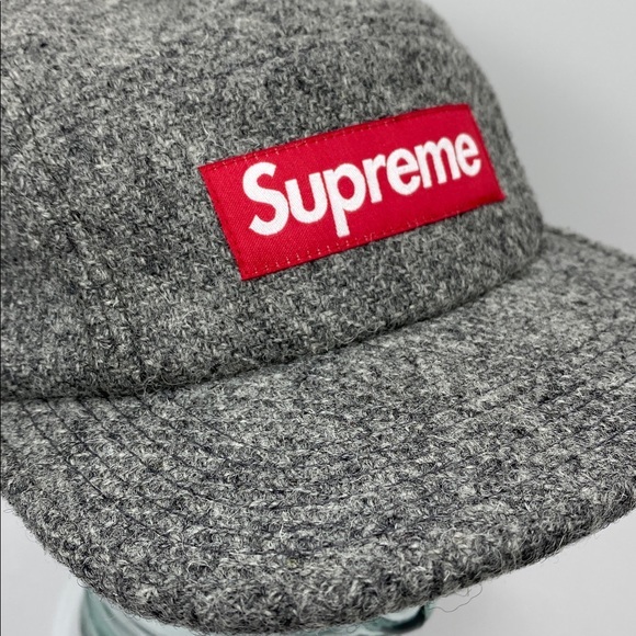 SUPREME Camp Cap Harris Tweed